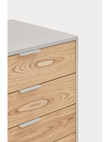 Aparador Teulat SIERRA 160x47, MDF lacado cinza...