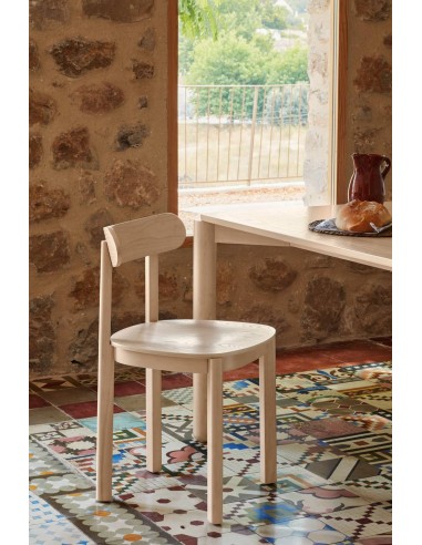 TEULAT SILLA DE DISEÑO NARA, fresno