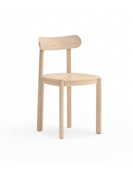 TEULAT SILLA DE DISEÑO NARA, fresno