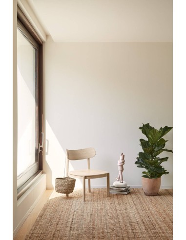 POLTRONA BAIXA DE TEULAT NARA, freixo