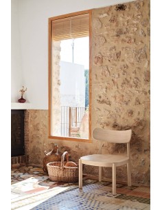 POLTRONA BAIXA DE TEULAT NARA, freixo 2