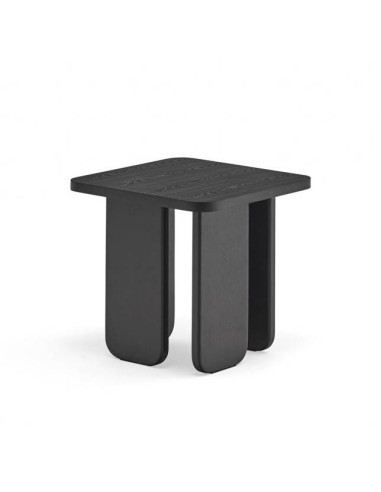 TEULAT MESA AUXILIAR ARQ 48 x 48 cm color negro.
