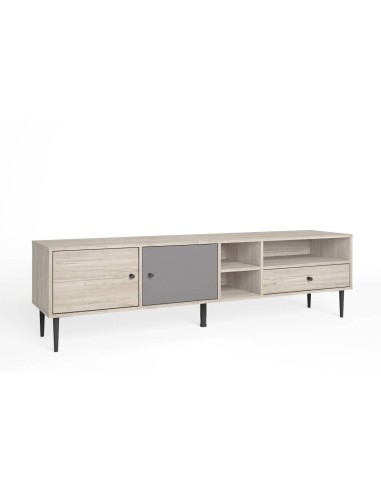 mesa TV LEON 180 X 40, melamina cor SAHARA