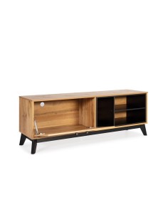 MUEBLE TV DAKOTA 150x40x55, chapado roble envejecido 2