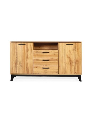 Aparador Dakota 150x40 cm, chapado en roble...