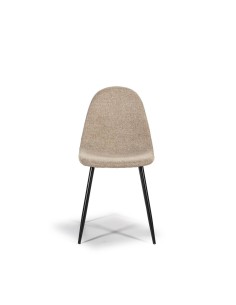 SILLA DE DISEÑO IDSA, tejido, patas en metal acabado negro. 2