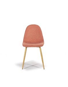 SILLA DE DISEÑO IDSA, tejido, patas en metal acabado roble. 2