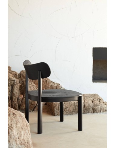 TEULAT BUTACA BAJA DE DISEÑO NARA, fresno...