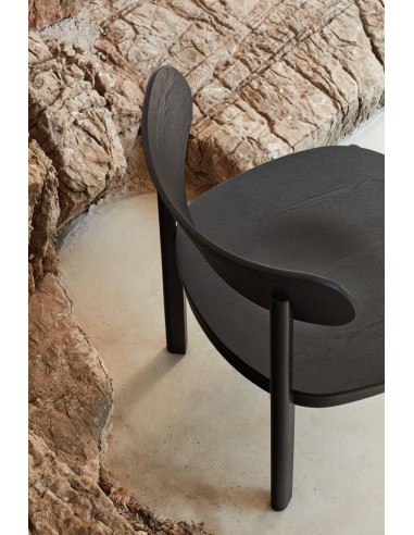 TEULAT BUTACA BAJA DE DISEÑO NARA, fresno...