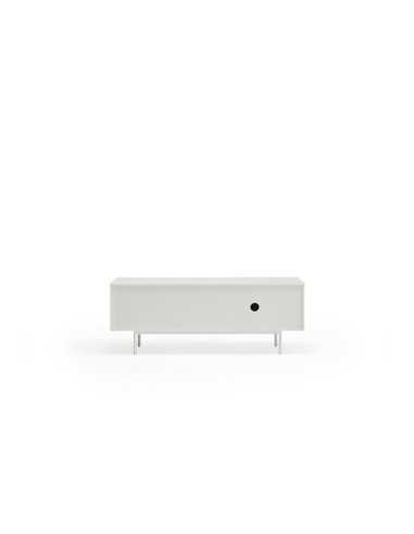 Móvel TV TEULAT Sierra 140x40, Branco e Carvalho.