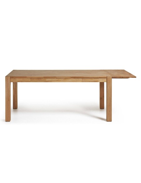 Tabela de INDRA 120 (200) x 75 extensível Carvalho natural