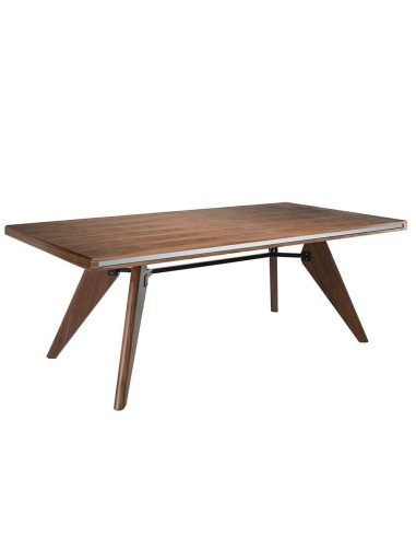 ANGEL CERDA 1080 MESA COMEDOR 220 x 110, MADERA NOGAL