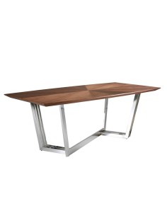 Angel Cerdá 1097, mesa comedor 220 x 110 cm, madera Nogal...
