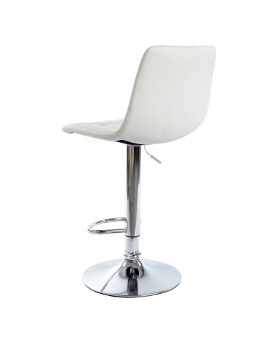 Taburete POU, estructura cromada, asiento...