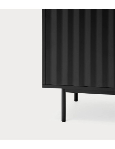 TEULAT MESITA de noche SIERRA 48x35, lacado negro