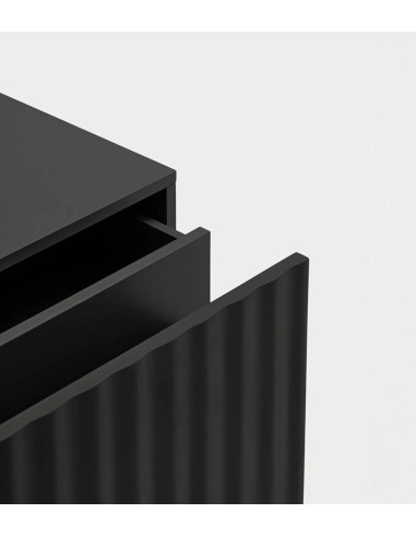 Mesa de cabeceira TEULAT SIERRA 48x35 lacado PRETO