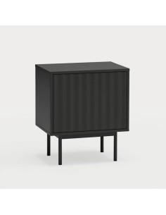 TEULAT MESITA de noche SIERRA 48x35, lacado negro