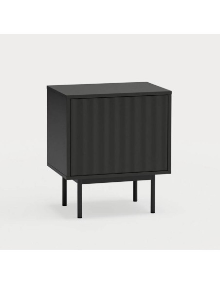 TEULAT MESITA de noche SIERRA 48x35, lacado negro