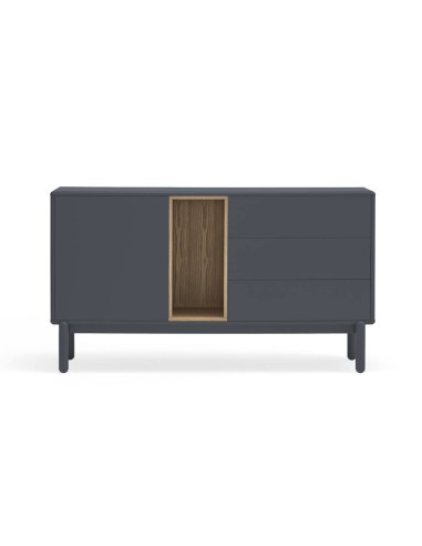 TEULAT aparador de diseño CORVO 140x40, GRIS...