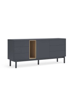 APARADOR TEULAT CORVO 180x40, ANTRACITE CINZA