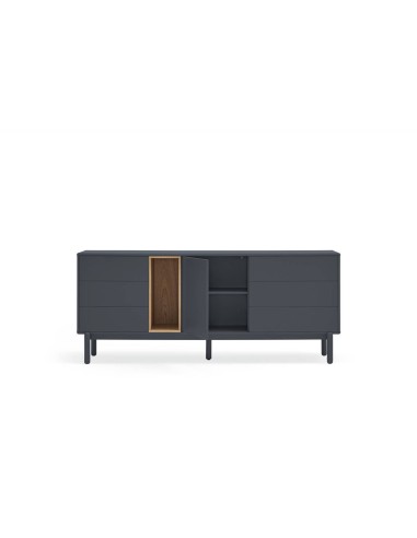 TEULAT APARADOR CORVO 180x40, GRIS ANTRACITA