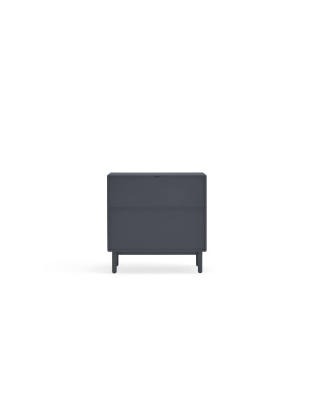 TEULAT COMODA CORVO 90x40, 4 cajones, GRIS ANTRACITA