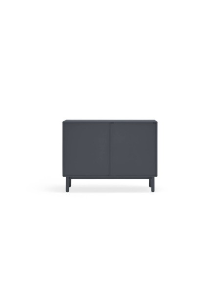 TEULAT CÓMODA CORVO 120x40, 7 CAJONES, GRIS ANTRACITA