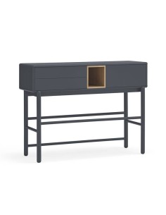 Consola de design TEULAT CORVO 120x35, cor cinza...