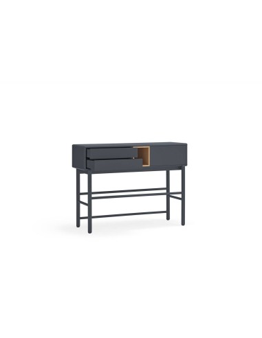 TEULAT Consola de diseño CORVO 120x35, GRIS...