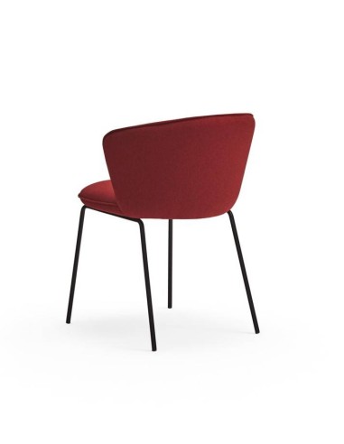 TEULAT SILLA de diseño ADD, tela CALDERA, metal...