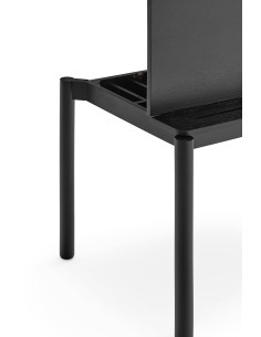 TEULAT ESCRITORIO minimalista ATLAS 136x68, NEGRO 2