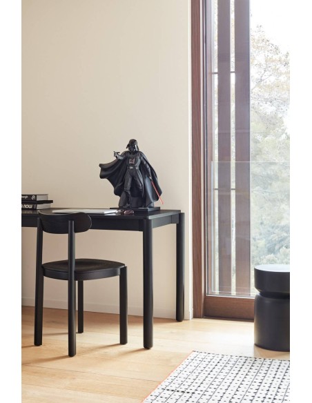 TEULAT mesa secretária minimalista ATLAS 136x68, PRETO