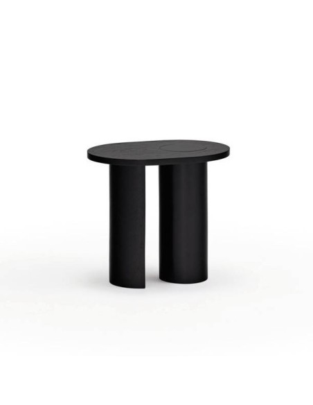 TEULAT MESA MESA RINCON NORI 60 x 45, MDF fresno NEGRO