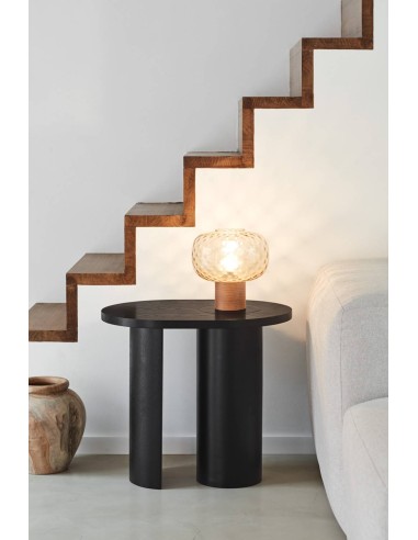 TEULAT mesa de canto NORI 60 x 45, MDF freixo...