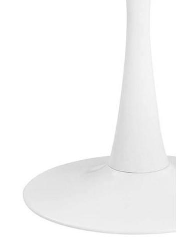 Mesa redonda DOCK 90, base de metal y tapa...