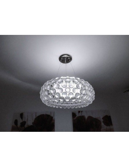 Luminária de teto em acrílico Cabo 50 cm.