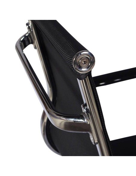 Silla De Escritorio Carlos Mesh, Rejilla, Respaldo Medio