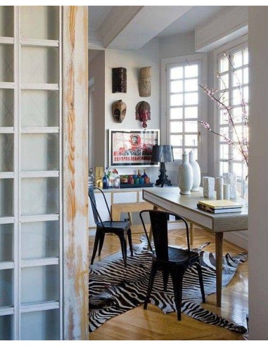 Cadeira de metal preta TOLME