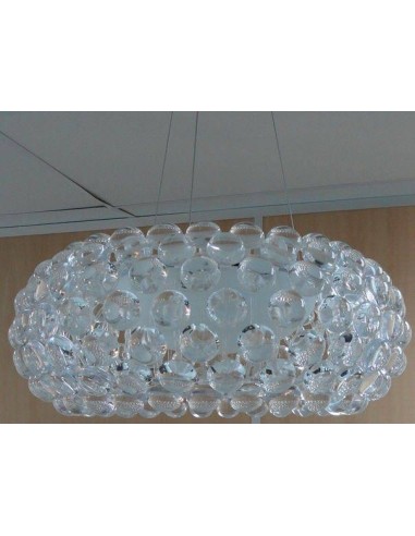 Luminária de teto em acrílico Cabo 50 cm.