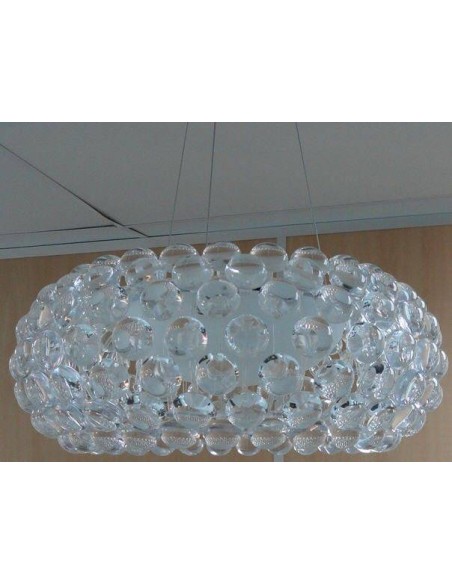 Luminária de teto em acrílico Cabo 50 cm.