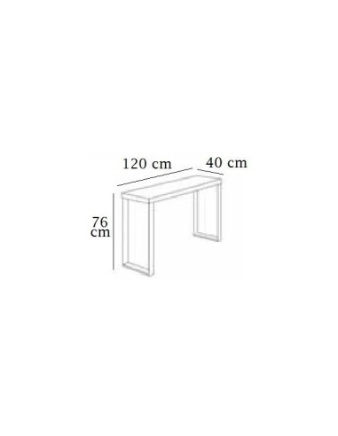 Recibidor Moderno Nika,sobre de madera y DM,...