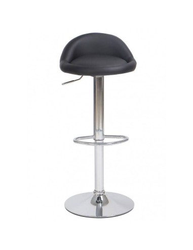 Taburete De Cocina Liverio Cromado, Similpiel