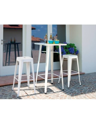 Mesa Alta Réplica De Xavier Pauchard / Mesa Alta Tolix