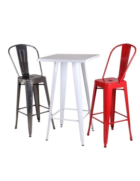 Mesa Alta Replica De Xavier Pauchard | Mesa Alta Tolix Mesa Alta Replica De Xavier Pauchard | Mesa Alta Tolix