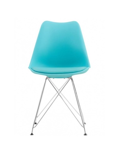 Silla diseño Tower, patas varillas metal...