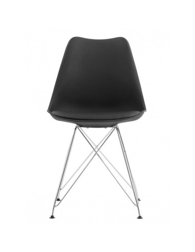Silla diseño Tower, patas varillas metal...