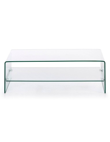 Mesa de centro vidro curvo BURANO 110 x 55 cm