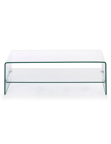 Mesa de centro vidro curvo BURANO 110 x 55 cm