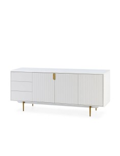 APARADOR moderno CANDEM 180 x 45, lacado blanco
