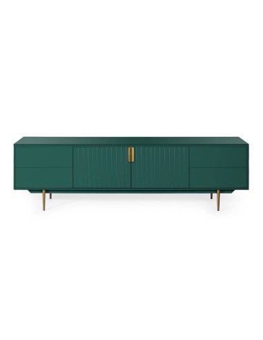 Mesa TV MODERNA CANDEM 200 x 42, lacado verde